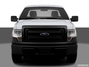 Ford F-150 front view