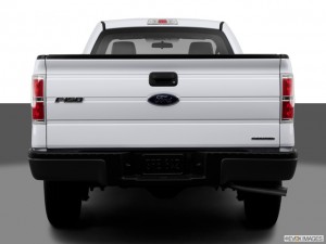 Ford F-150 rear view